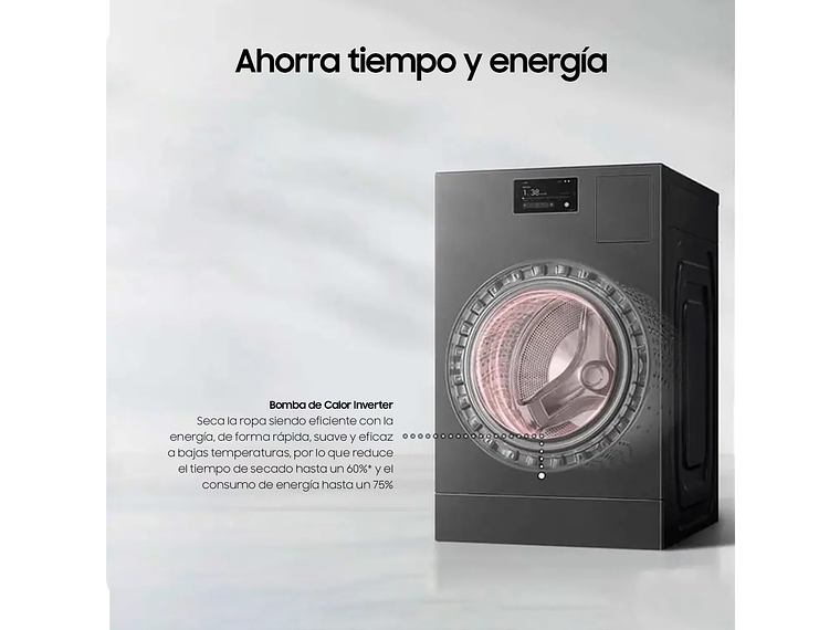 SAMSUNG LAVADORA SECADORA BESPOKE AI 25 KG 5