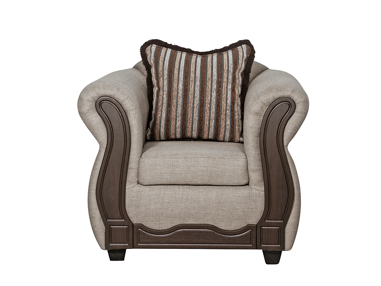 JUEGO LIVING BLACK FACTORY SOFIA 3 1 1 BEIGE 4