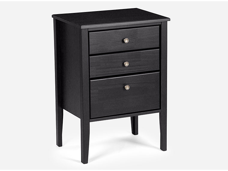 JUEGO DE DORMITORIO ROSEN CAMA EUROPEA AUTONOMY SKY 1.5 PLAZAS + SET ISSEY GRAFITO 4