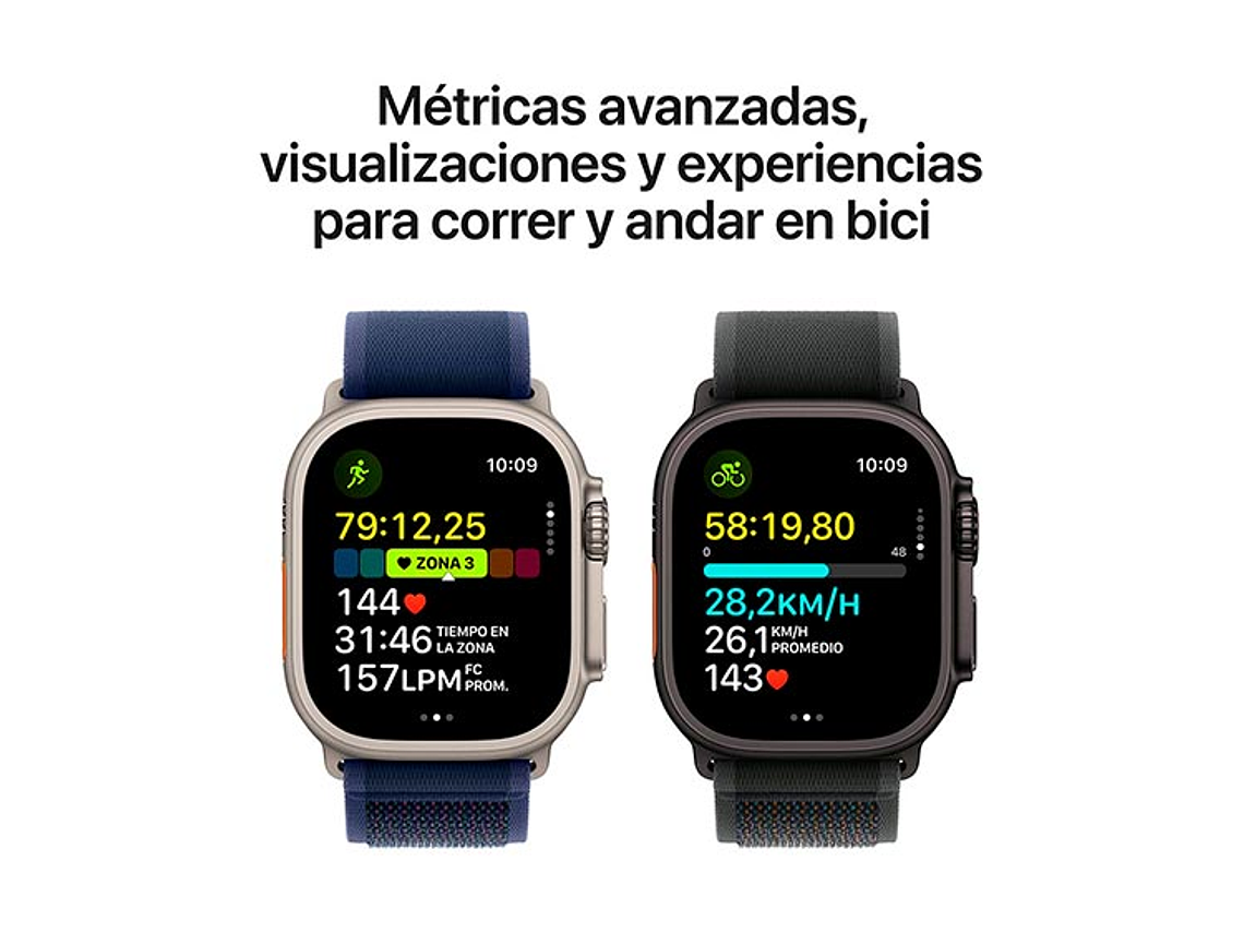 APPLE WATCH ULTRA 2 49MM TITANIO NATURAL CORREA LOOP M 8