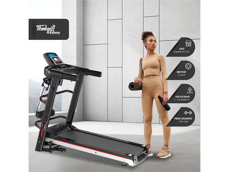 TROTADORA CON MASAJEADOR TREADMILL T800MN 3