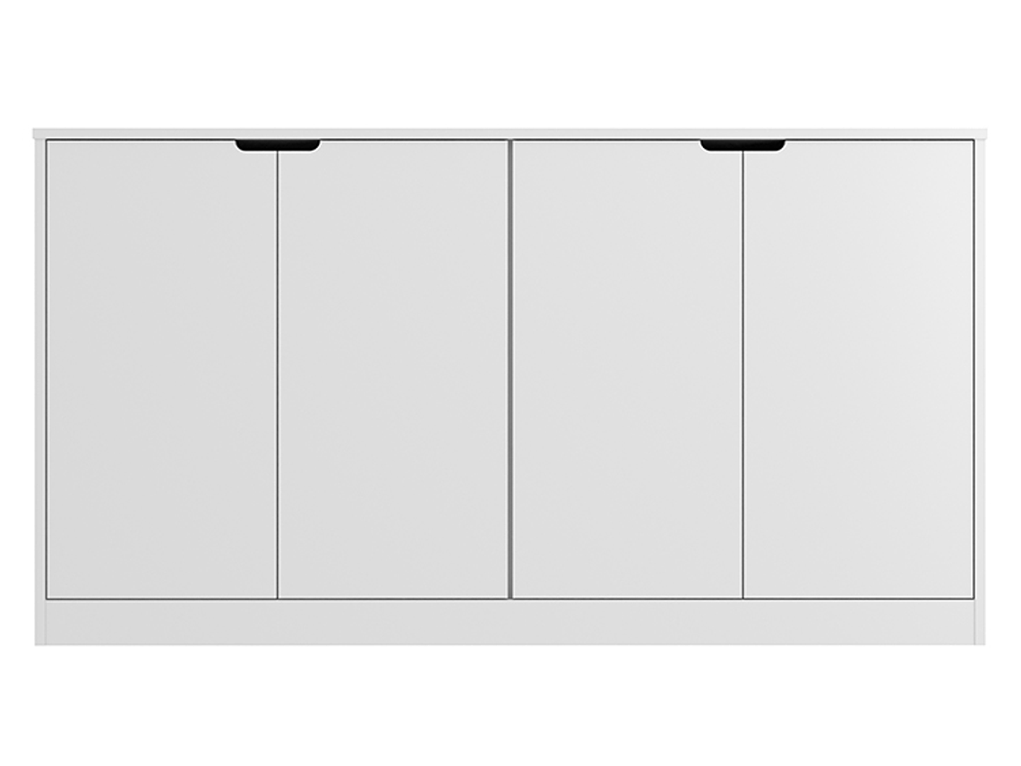 BUFFET BE DESIGN COMPAQ BESEIGN 4 PUERTAS BLANCO 1