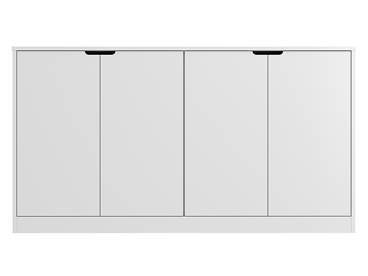 BUFFET BE DESIGN COMPAQ BESEIGN 4 PUERTAS BLANCO 1