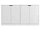 BUFFET BE DESIGN COMPAQ BESEIGN 4 PUERTAS BLANCO - Miniatura 1