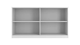 BUFFET BE DESIGN COMPAQ BESEIGN 4 PUERTAS BLANCO