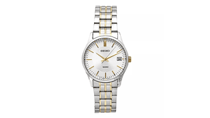 RELOJ DE PULSERA SEIKO SGEF03 CUARZO PLATEADO 100M