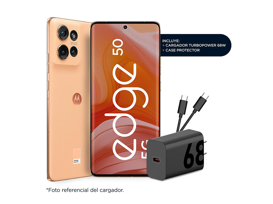 MOTOROLA EDGE 50 PEACH FUZZ 12+256GB 7