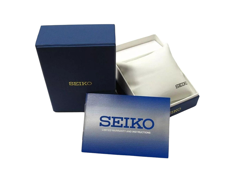 RELOJ DE PULSERA SEIKO SGEF03 CUARZO PLATEADO 100M 3
