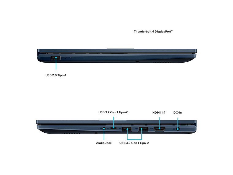 NOTEBOOK ASUS VIVOBOOK 14 X1404VA-NK758W INTEL CORE I5 16 GB RAM 512 GB SSD 14