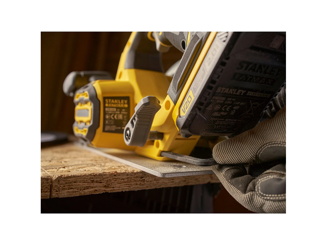 SIERRA CIRCULAR 7 1/4 STANLEY SBC550D2K 20V+2BAT+CARG+MALETA 5