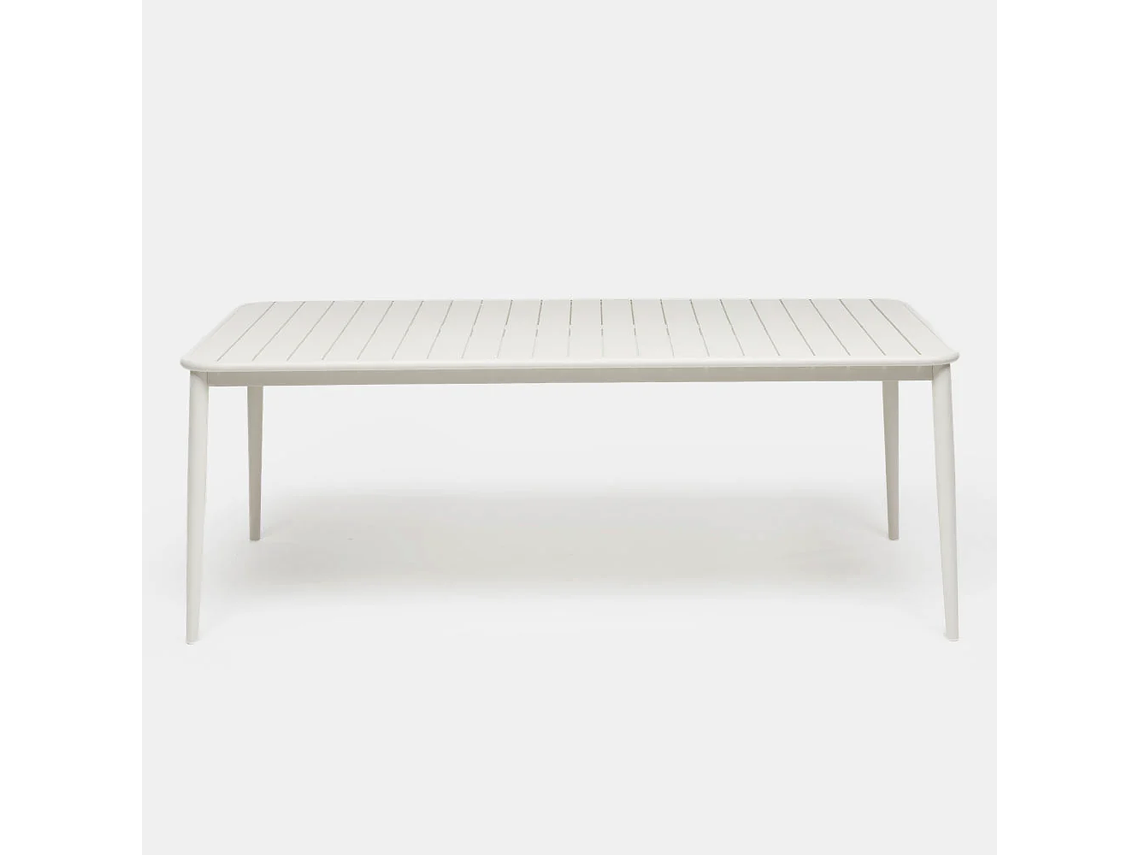 MESA COMEDOR MILK TERRAZA FIX BEIGE 1