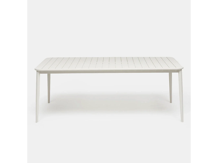 MESA COMEDOR MILK TERRAZA FIX BEIGE 1