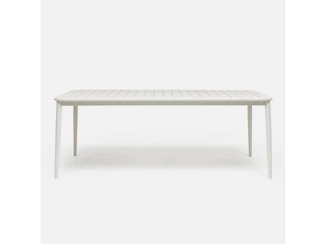 MESA COMEDOR MILK TERRAZA FIX BEIGE 2