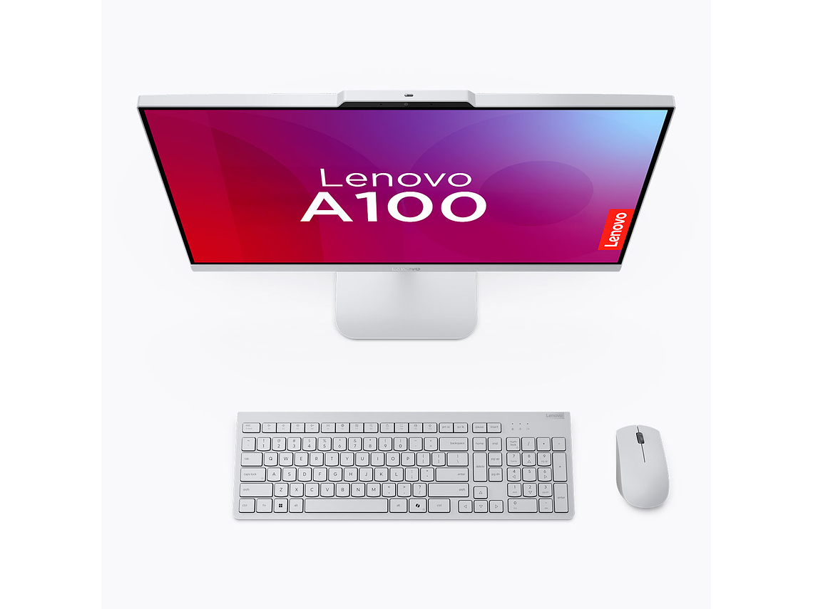 ALL IN ONE LENOVO IDEACENTRE A100 INTEL CORE I3 8GB RAM 512GB SSD 23.8