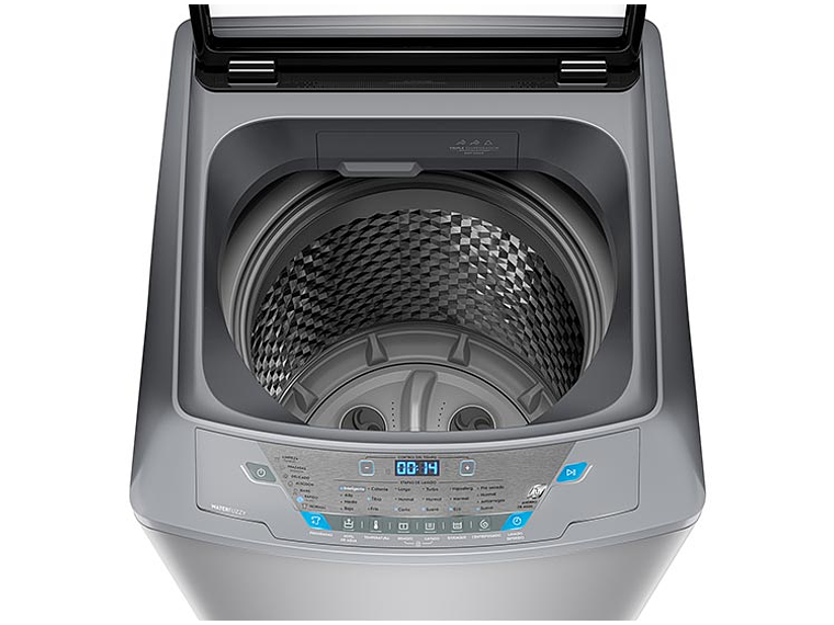 LAVADORA CARGA SUPERIOR FENSA PREMIUM CARE 20 SZ 20KG PLATA 5