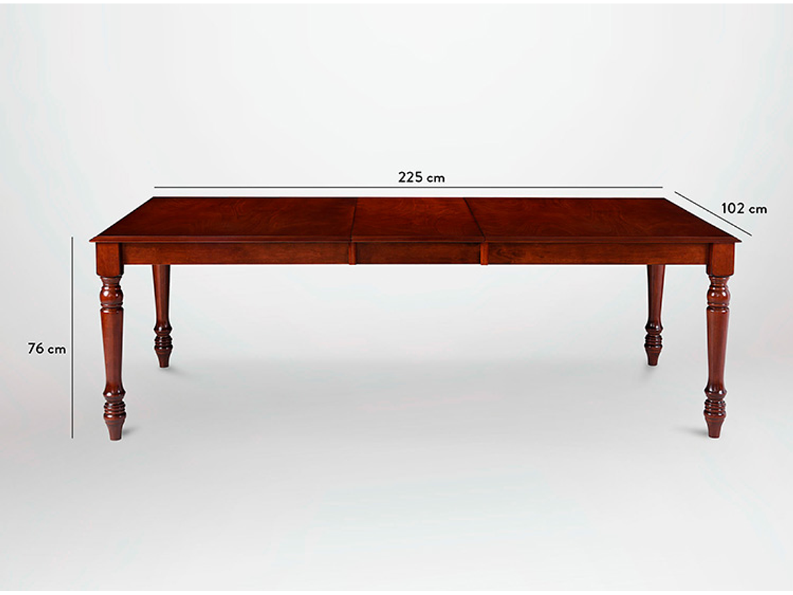 JUEGO DE COMEDOR CIC CORDOBES PLUS EXT 6 SILLAS 2 SITIALES 3