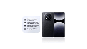 CELULAR REDMI NOTE 14 PRO+ 5G 256GB MIDNIGHT BLACK