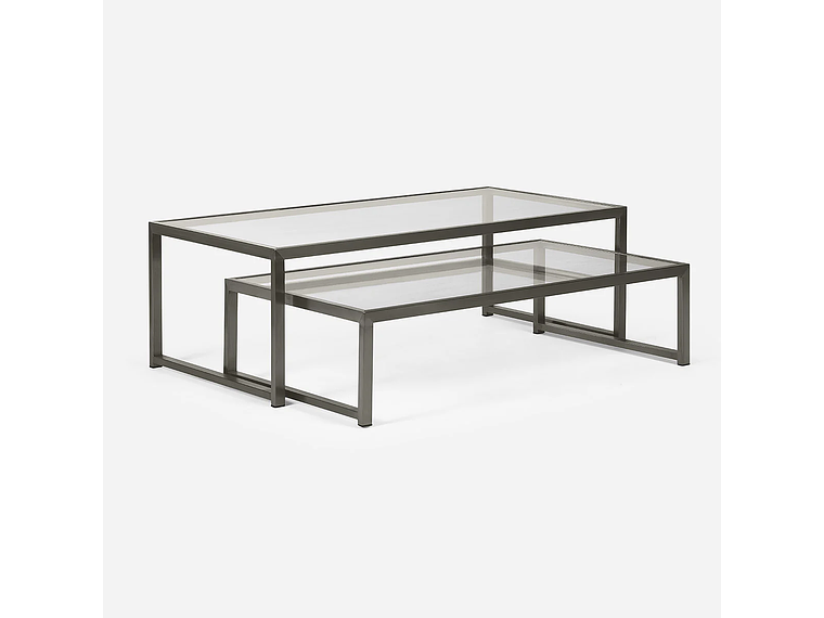 MESA CENTRO ROSEN NIDO TRESA 120 X 60 CM GRAFITO 4