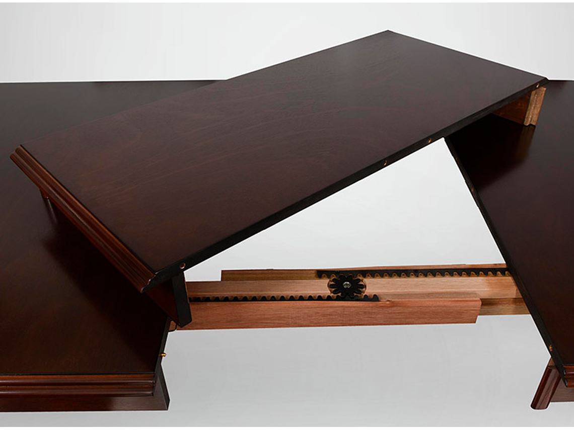 JUEGO DE COMEDOR CIC CORDOBES PLUS EXT 6 SILLAS 2 SITIALES 8