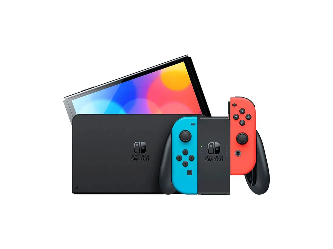 CONSOLA NINTENDO SWITCH OLED - NEON | ROJO 3