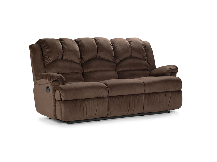 SOFÁ ROSEN JARRIE 3 CUERPOS CAFÉ RECLINABLE CHEX MANUAL 1