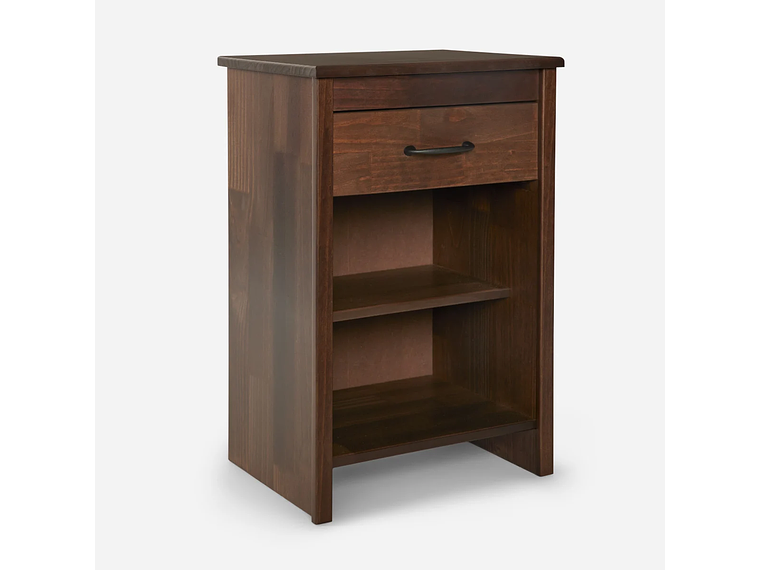 CAMA PRATTA 1 PLAZA + RESPALDO NEW BENNET Y VELADOR MAURICE 5