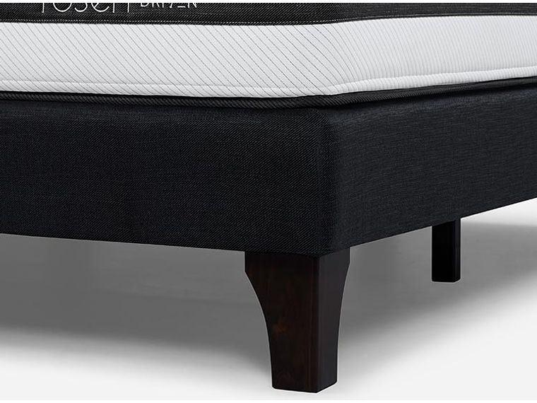 JUEGO DE DORMITORIO ROSEN CAMA EUROPEA DRIVEN 2 PLAZAS + SET ISSEY GRAFITO 5