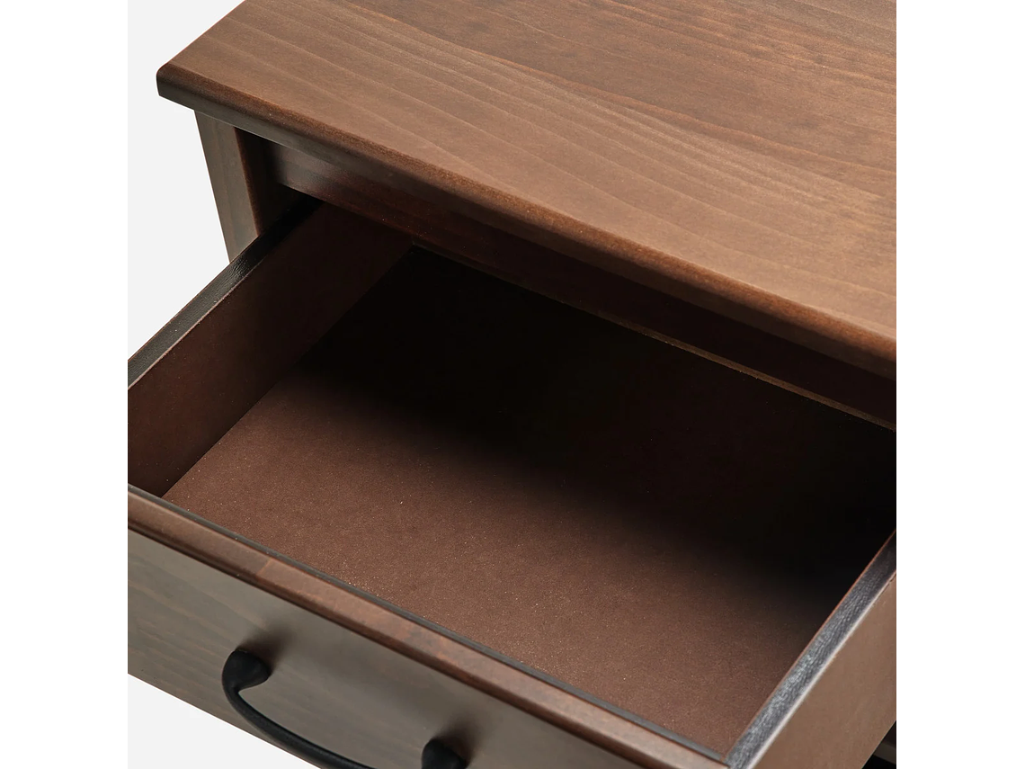 CAMA PRATTA 1 PLAZA + RESPALDO NEW BENNET Y VELADOR MAURICE 6