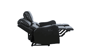 BERGERE RECLINABLE 3 CUERPOS MANUAL BLADEN TOKIO LEATHER R6486B53-NEGRO