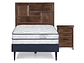 CAMA EUROPEA ROSEN AUTONOMY SKY DOLCE 105 X 200 CM - Miniatura 1