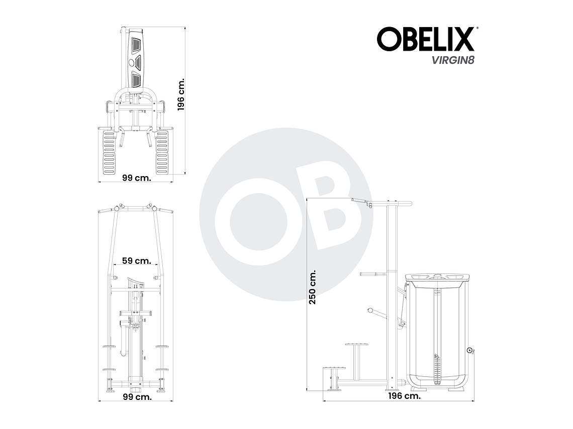 Dual Dominada/Fondo Asistida V8 Series | Obelix 2