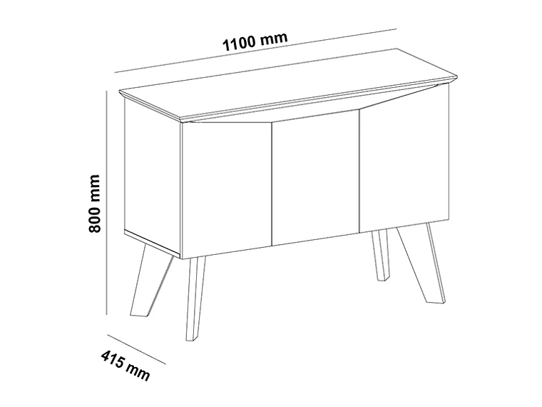 BUFFET EXIT OASIS 3P 2