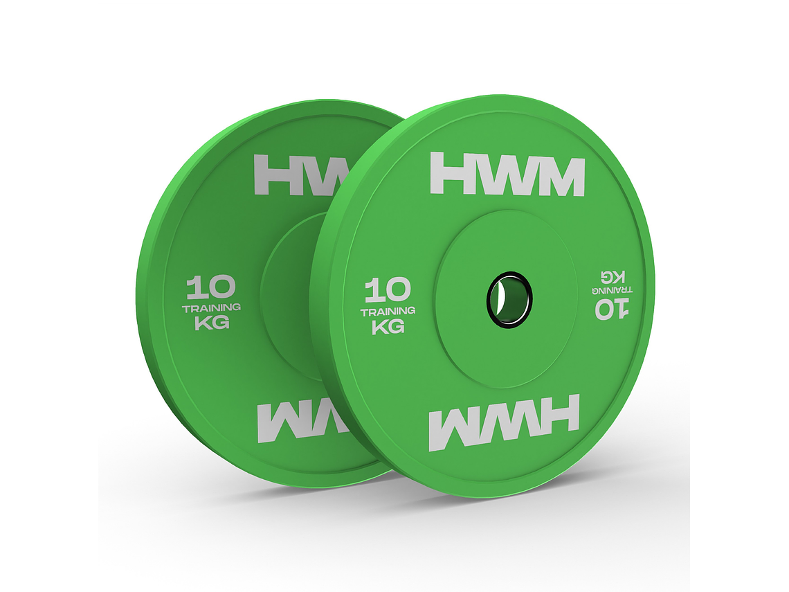 Par Bumper Plates Full Color 10kg | HWM® 1