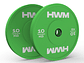 Par Bumper Plates Full Color 10kg | HWM® - Miniatura 1