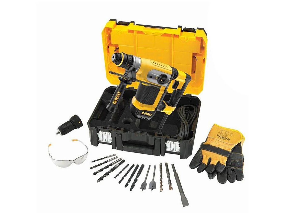 ROTOMARTILLO SDS PLUS DEWALT MODEL D25414-K 1000W + KIT 2