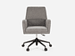 ROSEN SILLA HOMEOFFICE GEORGE TEL BELFAST GRIS - Miniatura 3