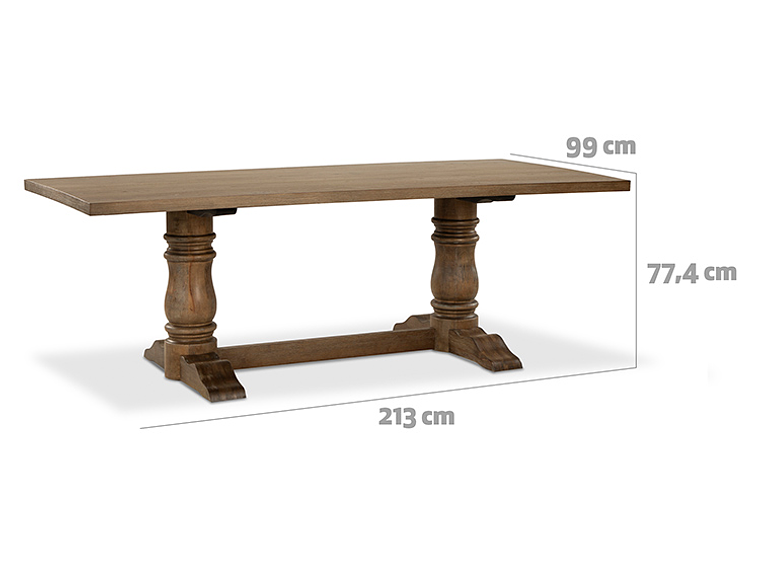 JUEGO DE COMEDOR CIC SEATTLE 8 SILLAS BEIGE 3