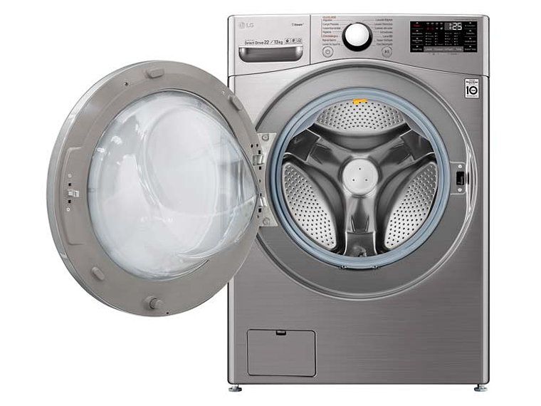 LAVADORA SECADORA LG WD22VV2S6 22KG/13KG GRIS 5