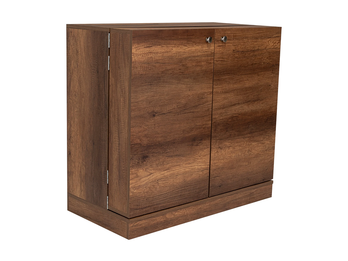 BAR EXTENSIBLE 12 BOTELLEROS 2 PUERTA FM-012O CAFÉ OSCURO 1