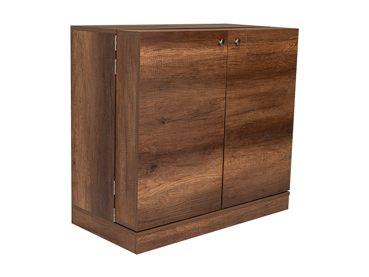 BAR EXTENSIBLE 12 BOTELLEROS 2 PUERTA FM-012O CAFÉ OSCURO 1