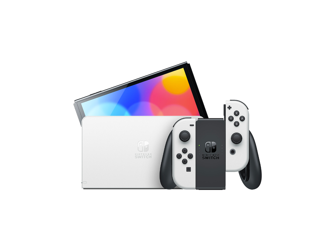 CONSOLA NINTENDO SWITCH OLED BLANCO 1