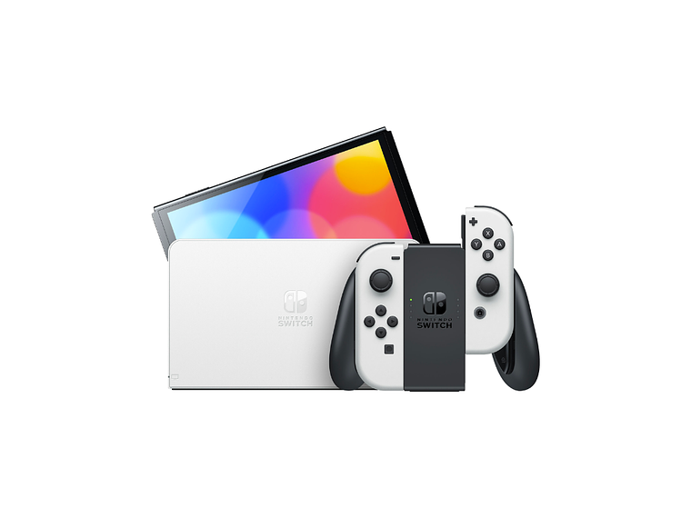 CONSOLA NINTENDO SWITCH OLED BLANCO 1