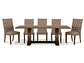 JUEGO DE COMEDOR CIC SEATTLE 8 SILLAS BEIGE - Miniatura 9