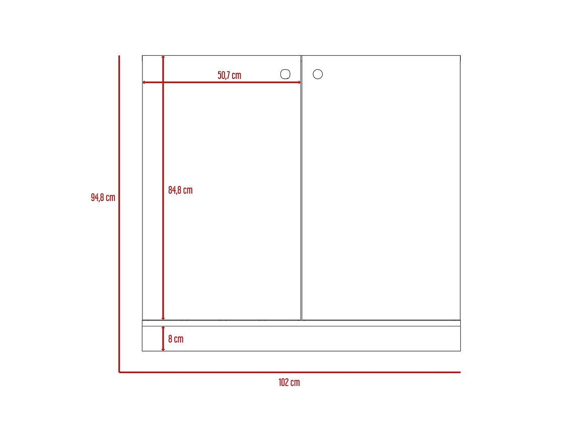 BAR EXTENSIBLE 12 BOTELLEROS 2 PUERTA FM-012O CAFÉ OSCURO 2