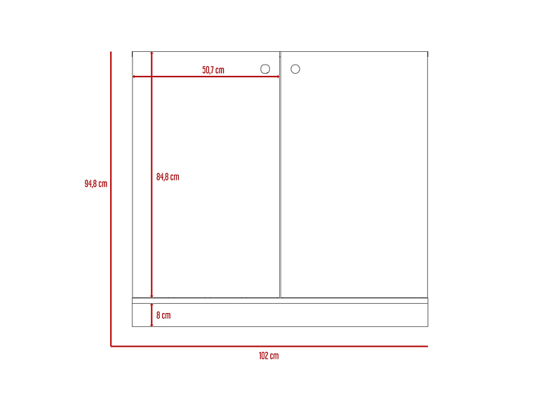 BAR EXTENSIBLE 12 BOTELLEROS 2 PUERTA FM-012O CAFÉ OSCURO 2