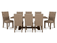 JUEGO DE COMEDOR CIC SEATTLE 8 SILLAS BEIGE - Miniatura 10