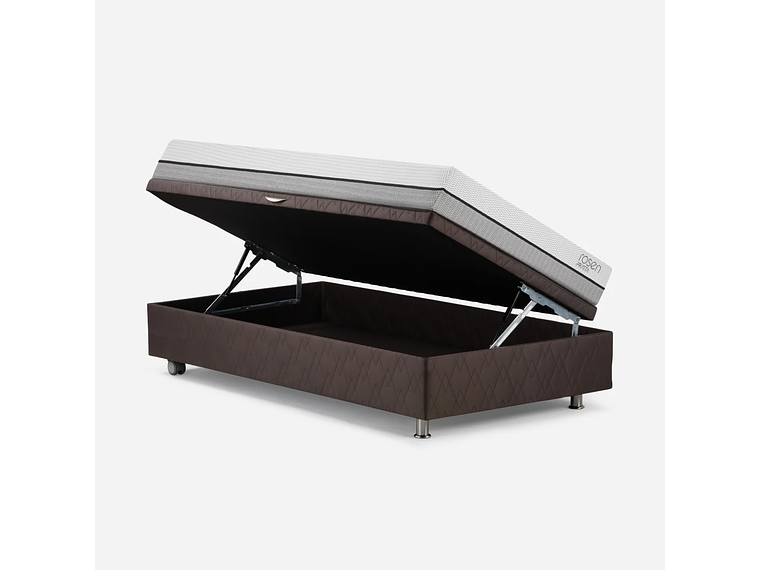 BOXET PRATTA 1 PLAZA 90X200 CM + RESPALDO TABOR 3