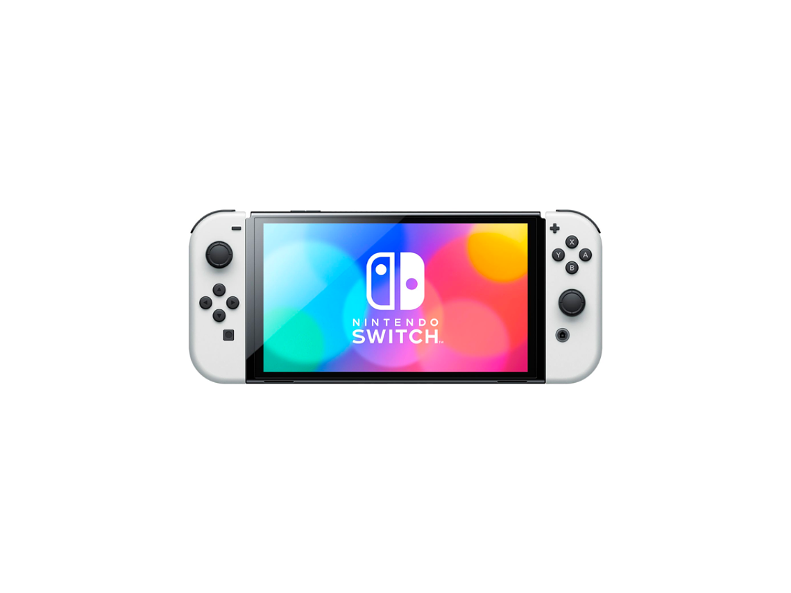 CONSOLA NINTENDO SWITCH OLED BLANCO 2