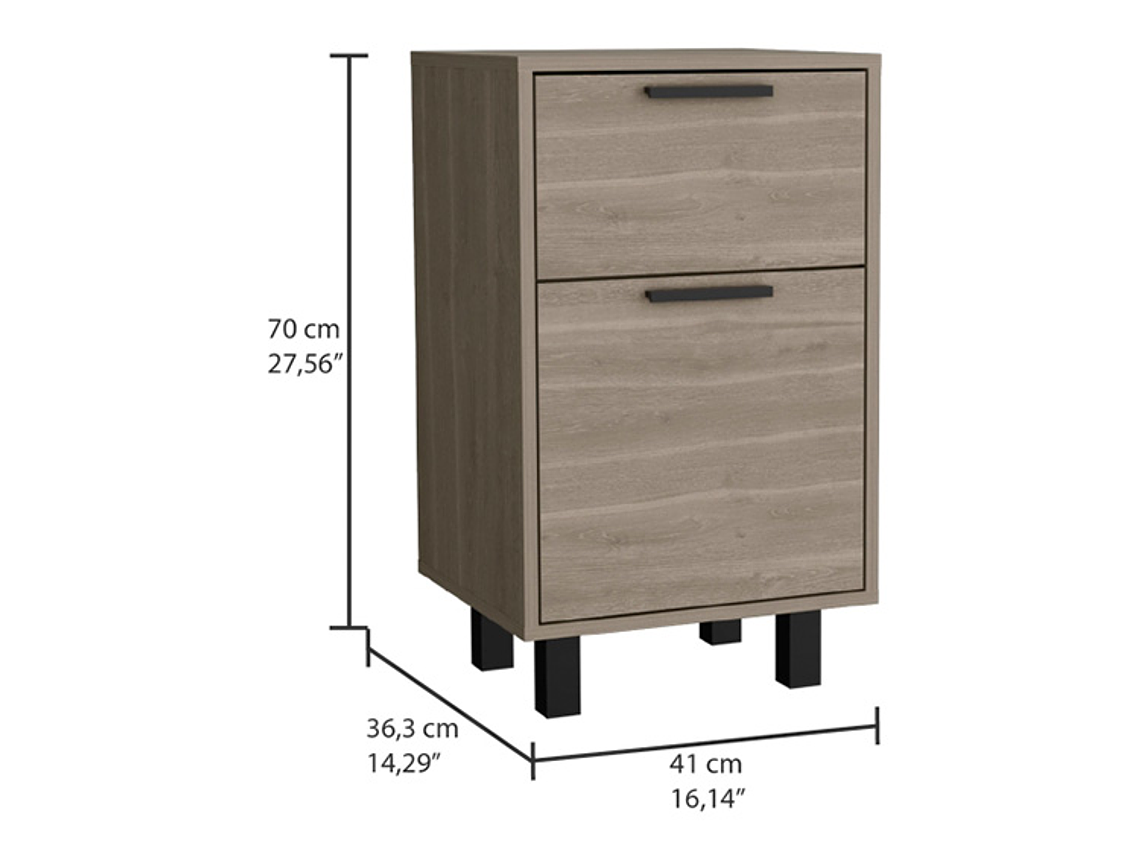 VELADOR TUHOME SECRET Z-81 1 PUERTA 2 CAJONES 7