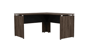 ESCRITORIO TUHOME L-140 -NEGRO SOFT/COÑAC